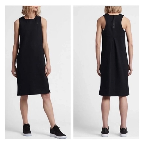 Nike Sportswear Tech Pack Sleeveless Dress in Black Size S - Picture 1 of 13